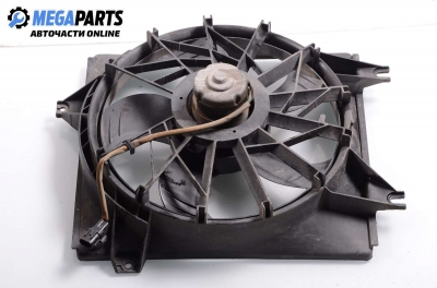 Radiator fan for Hyundai Elantra 1.6, 107 hp, sedan, 2002